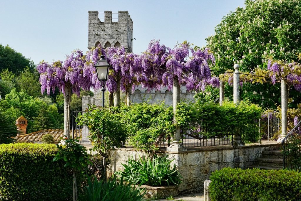 Garten in der Toskana