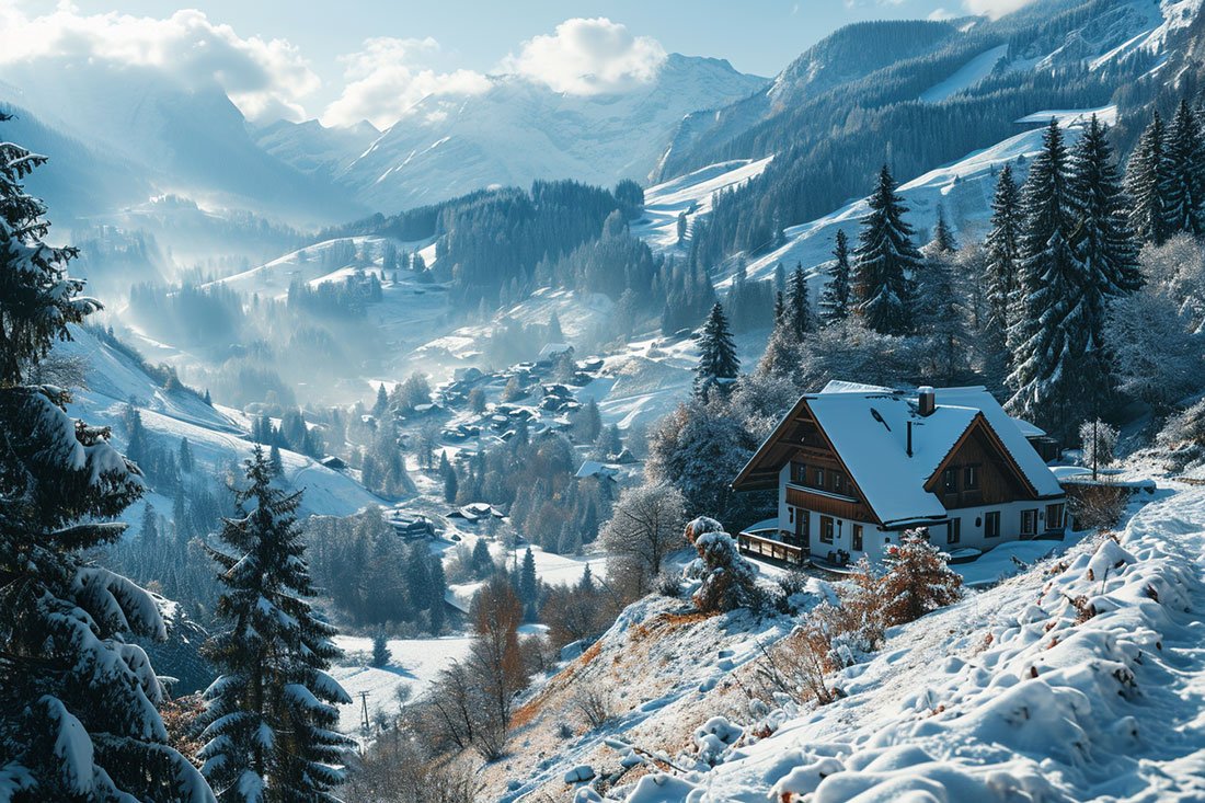 Jungholz im Winter